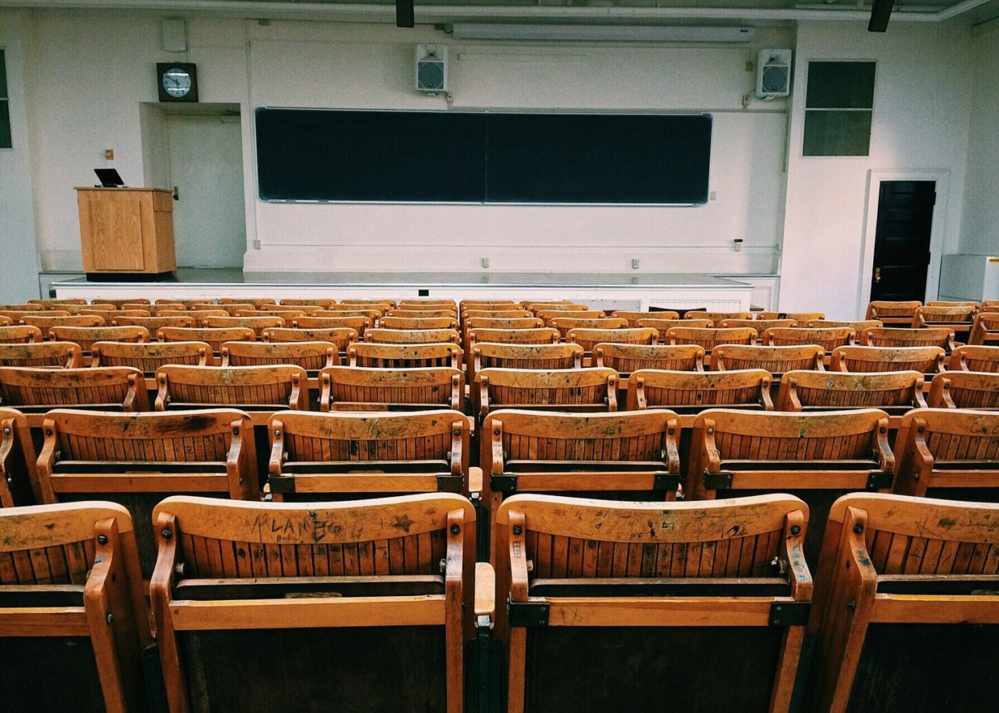 Student's classroom space