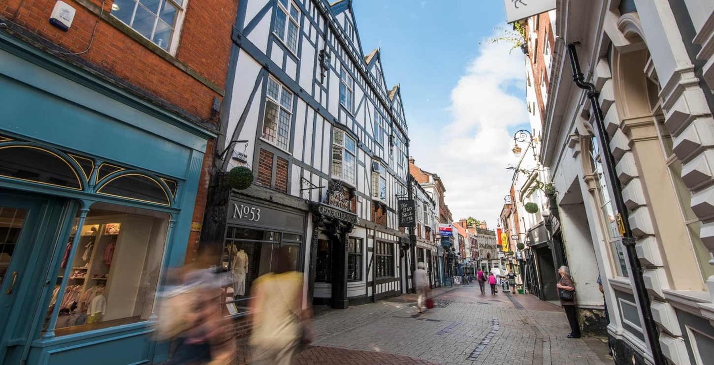 Derby city centre near student accommodation