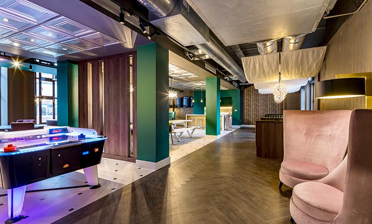Lounge Room - Student Accommodation Nottingham