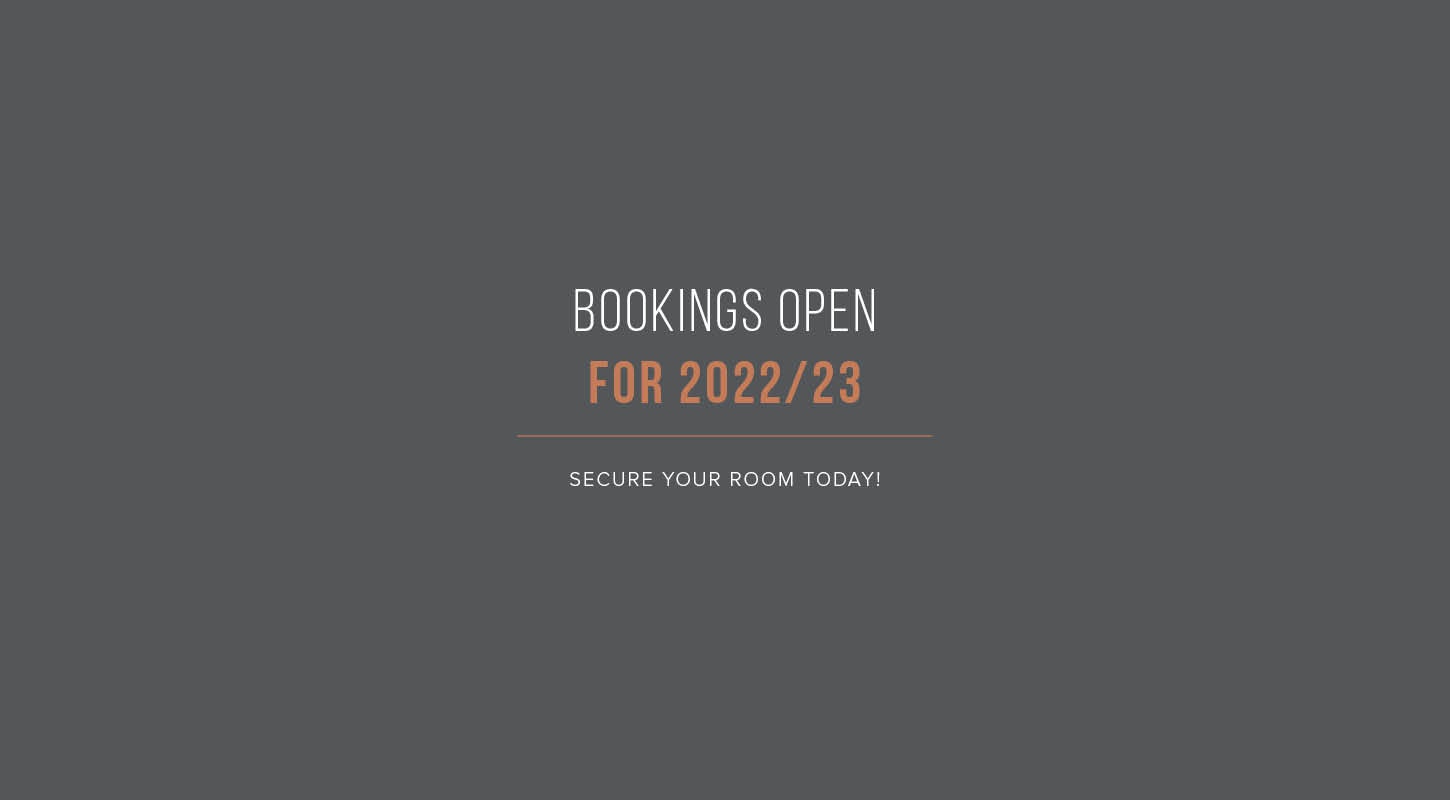 bookings open 2023