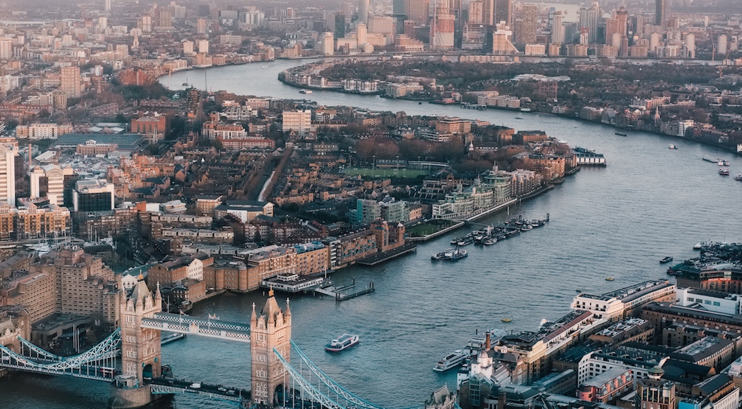 city from the air