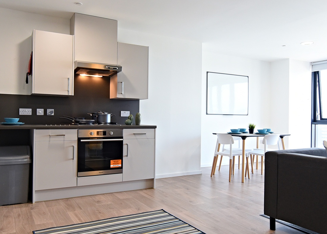 Collegiate UNIVERSE.CITY Collection - Shared Kitchen
