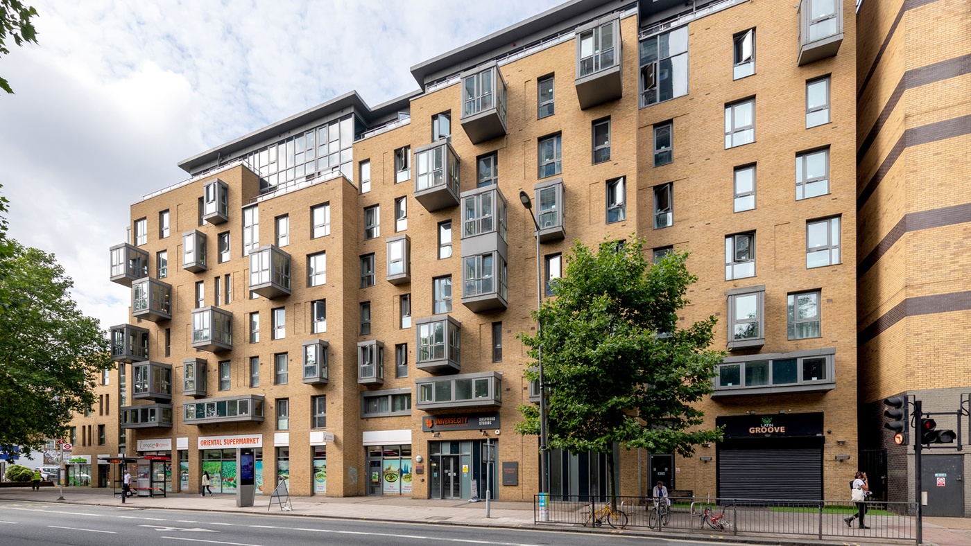 dashwood studios student accommodation building exterior