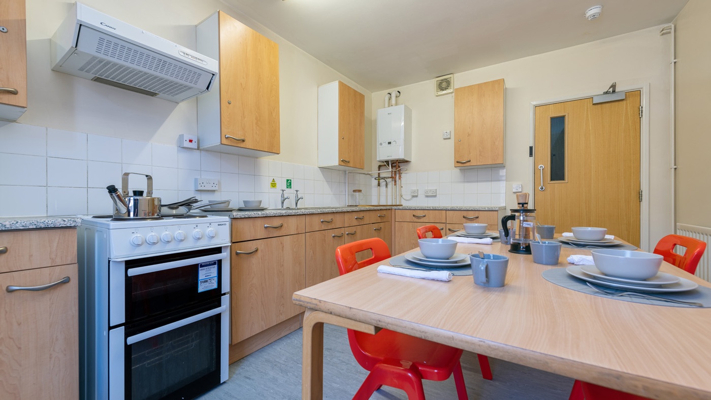 shaftesbury hall student accommodation cheltenham shared kitchen
