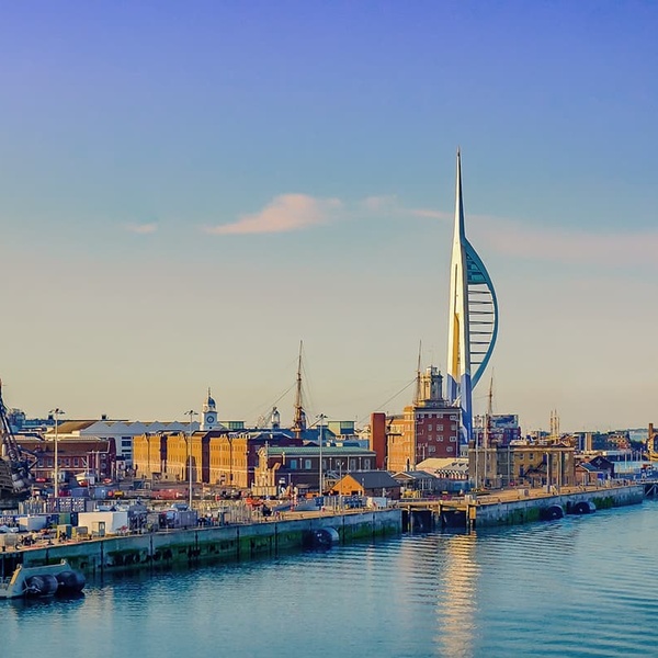 Portsmouth harbour skyline