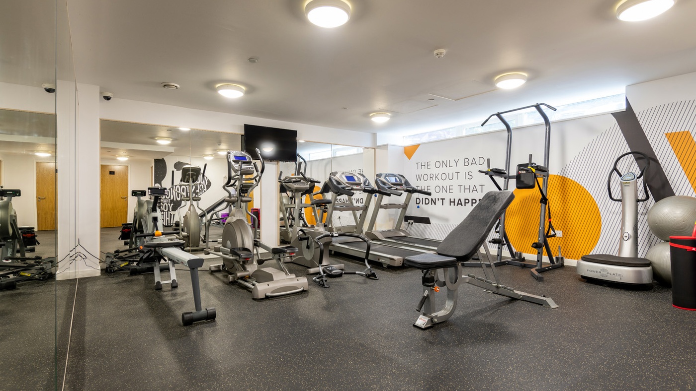 park house southampton student accommodation gym