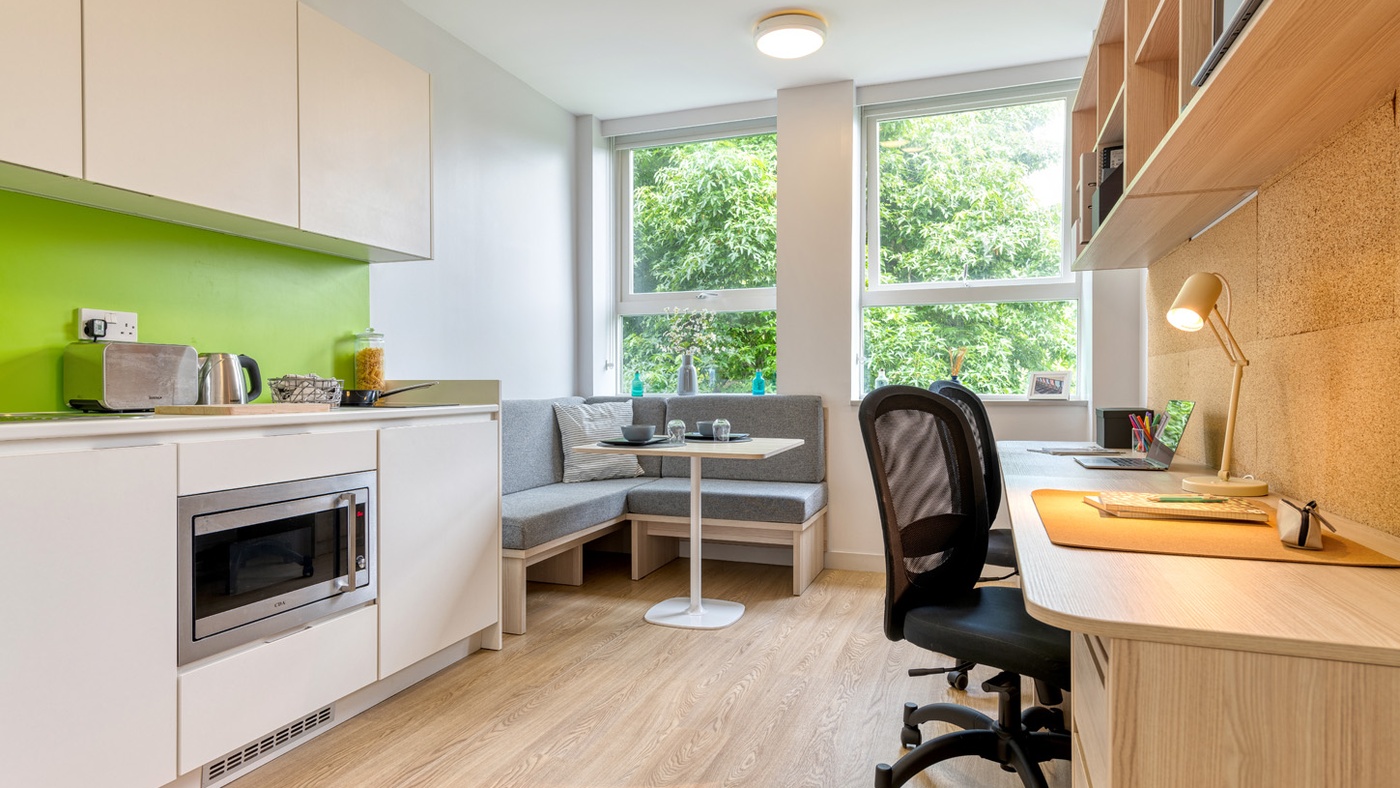 park house student accommodation southampton luxury studio bedroom