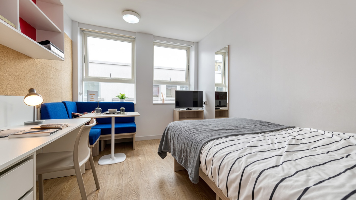 park house student accommodation southampton double bedroom