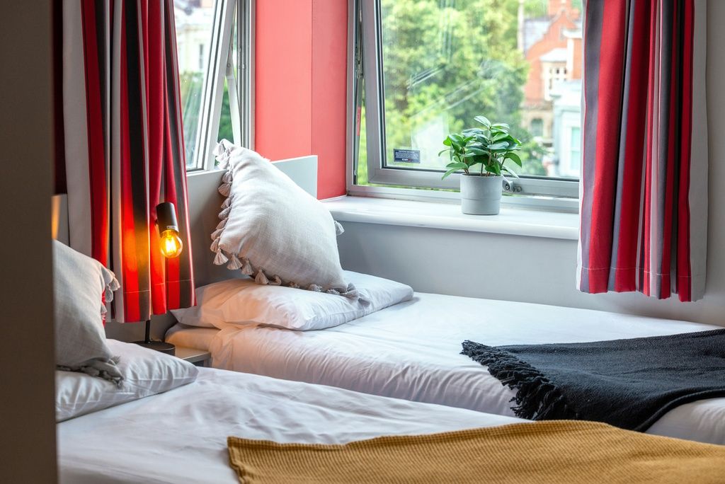 clarendon street accommodation nottingham twin studio bedroom beds