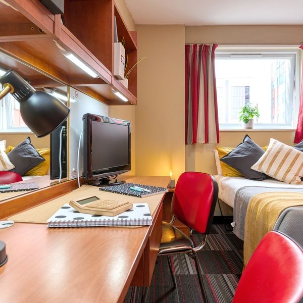 corporation village student accommodation coventry double deluxe bedroom