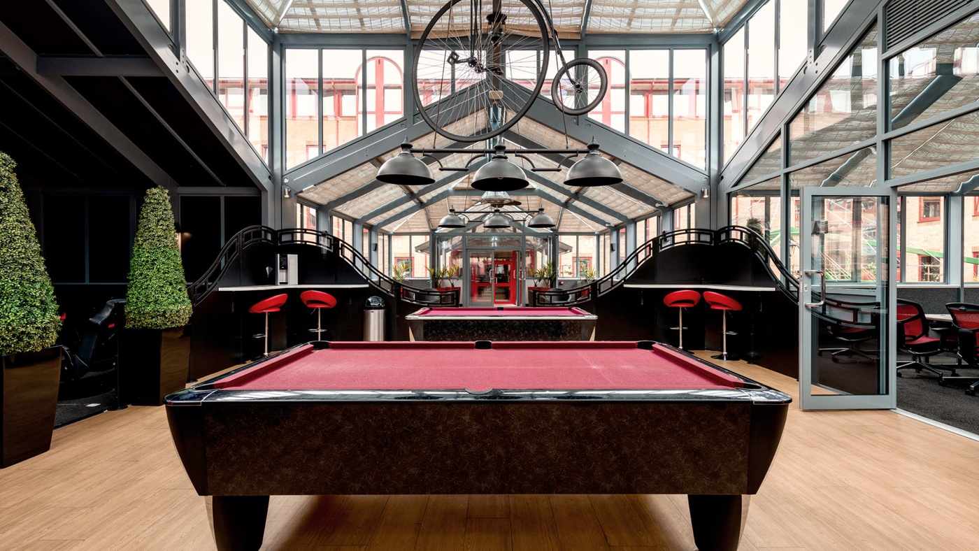 castle street student accommodation cambridge games room