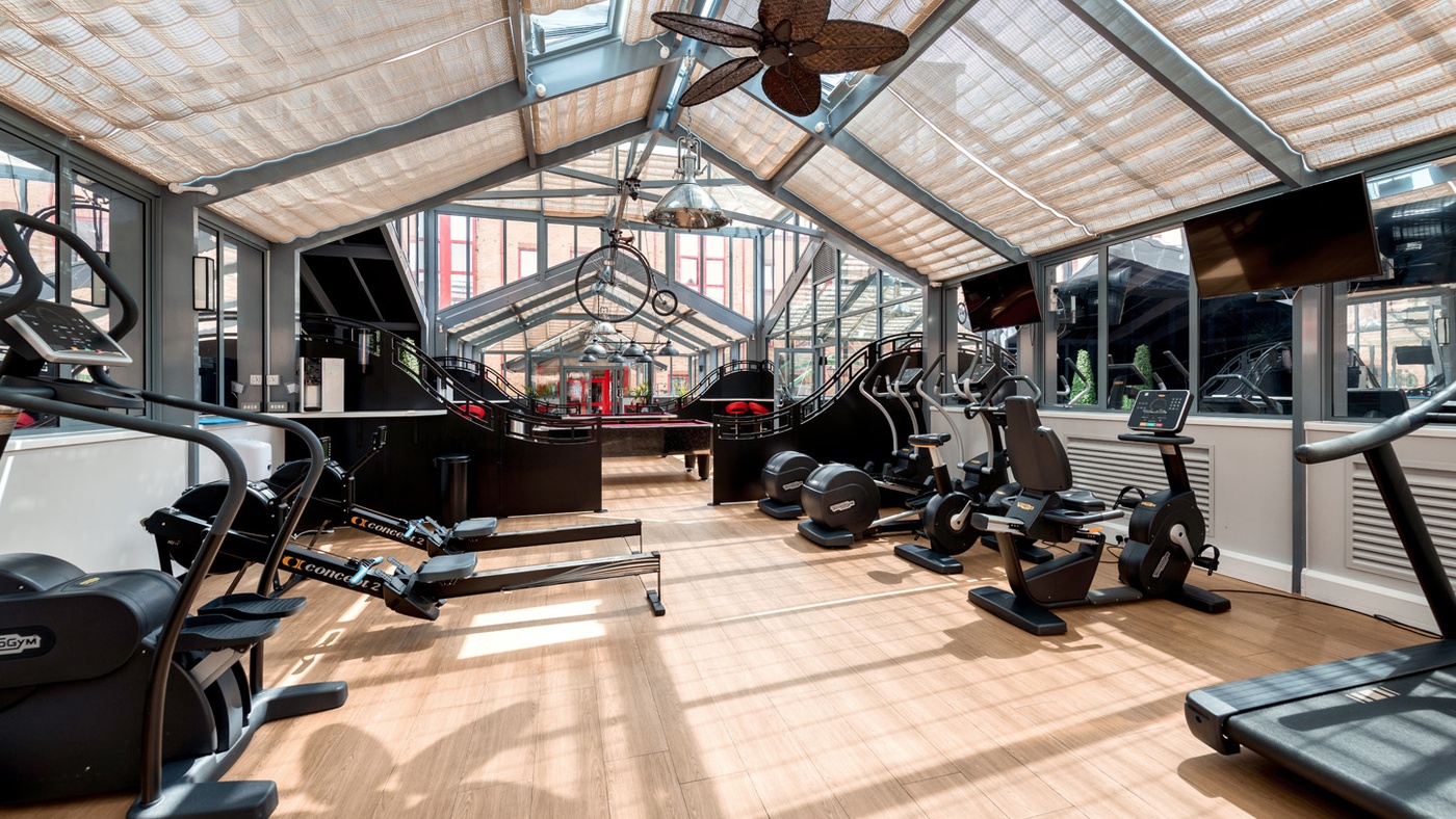 castle street student accommodation cambridge gym