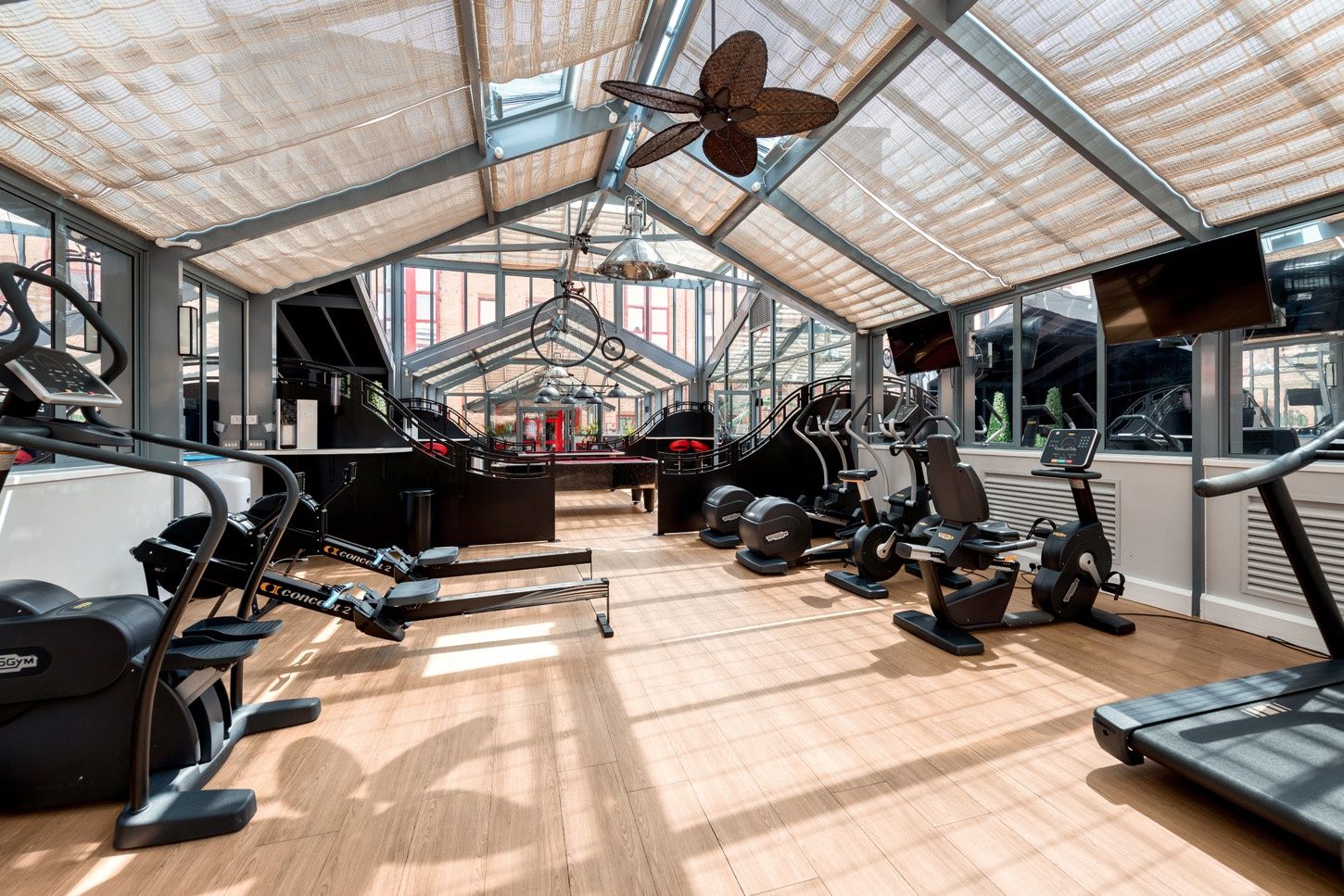 castle street student accommodation cambridge gym