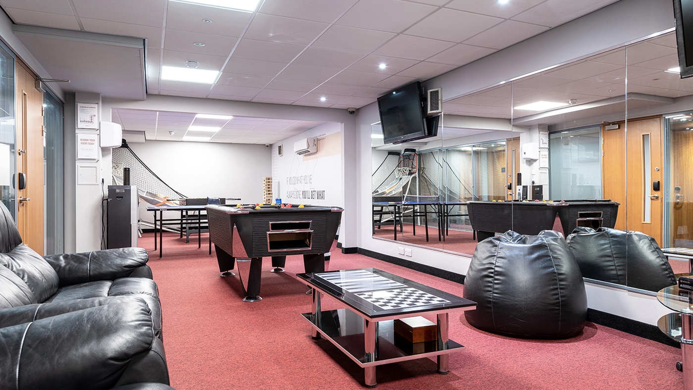 sheffield student accommodation games room