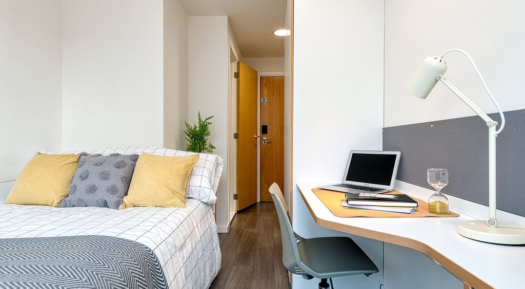 merlin heights student accommodation leicester studio apartment