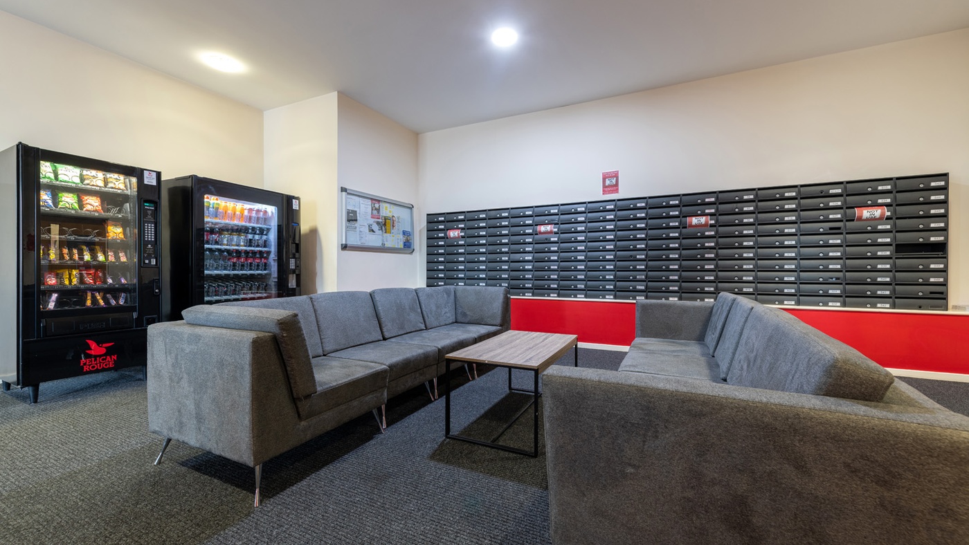 athena hall student accommodation ipswich lobby communal area