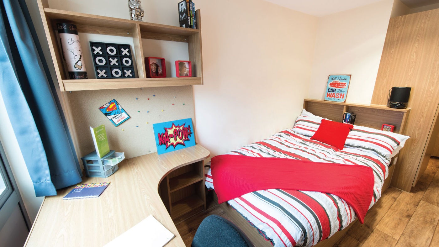 ipswich student accommodation bedroom 2