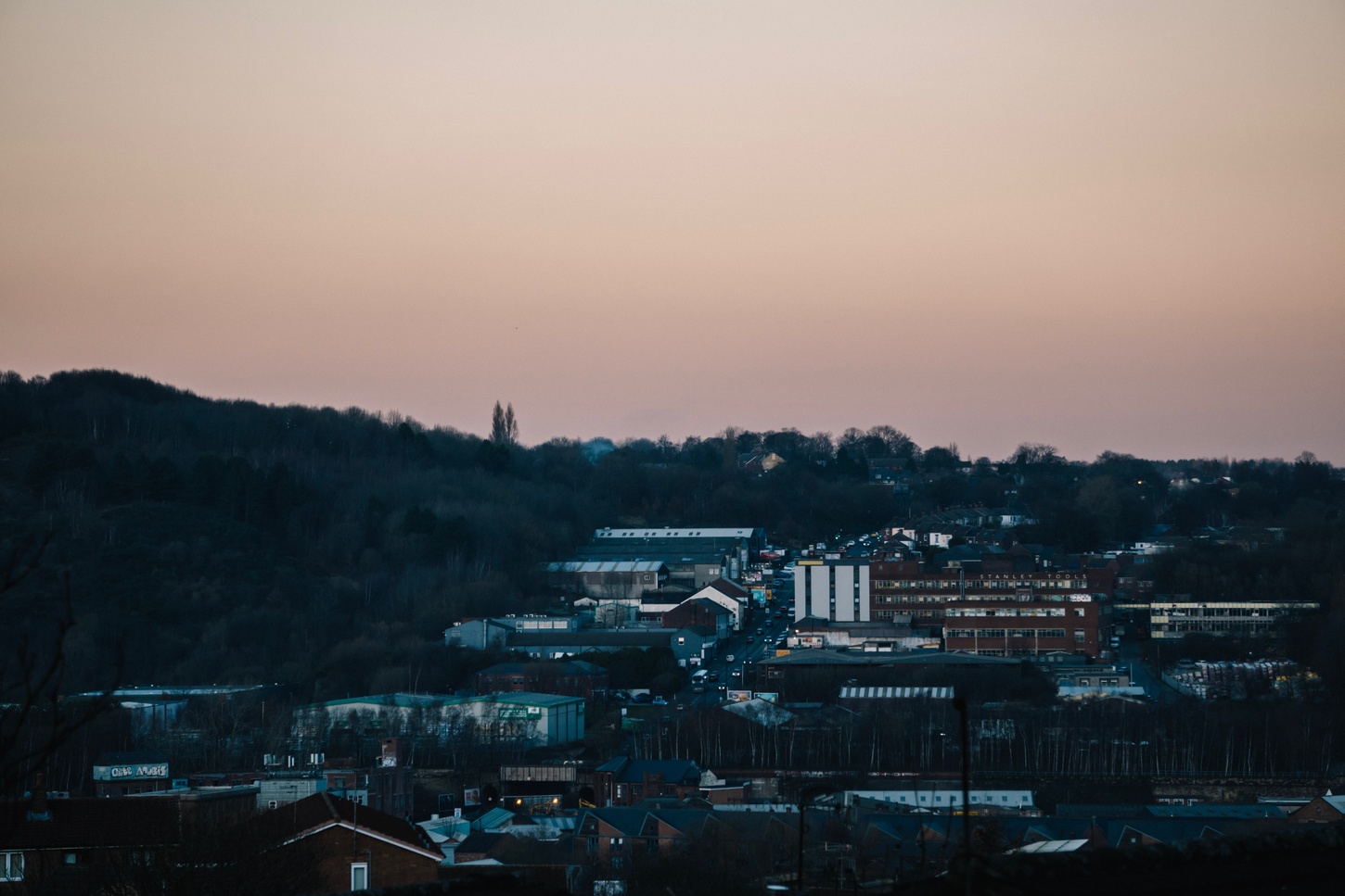 looking at the mountains from afar