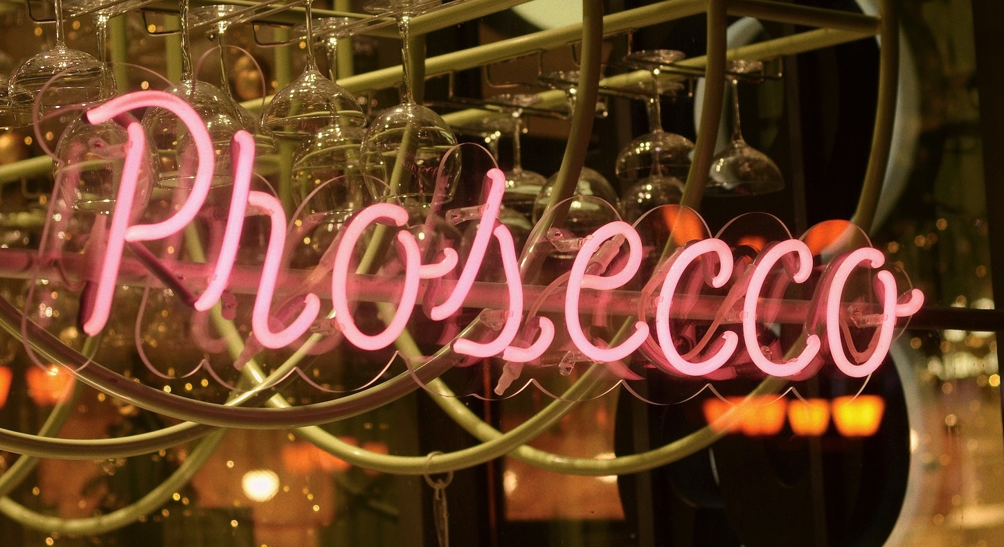 sign lights phosecco
