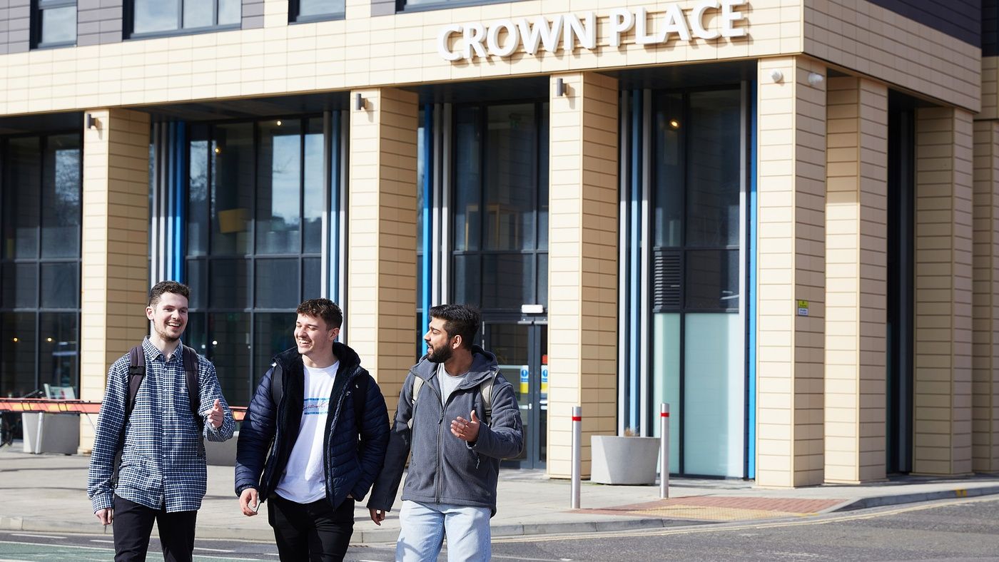 CP Portsmouth walking outside