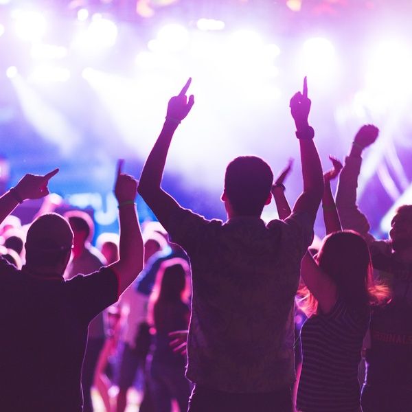 Students in a nightclub