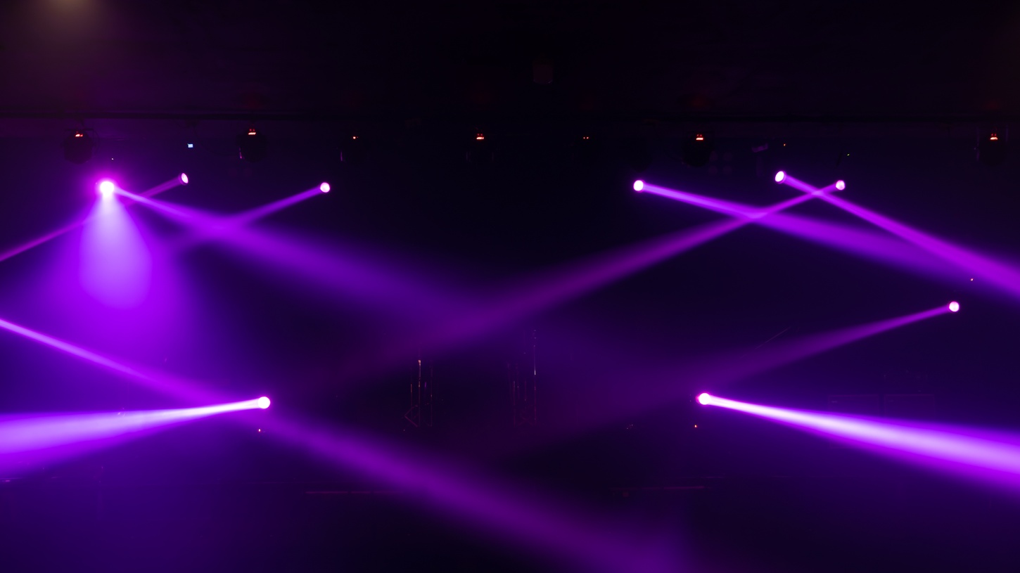 lazers at nighclub