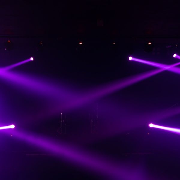 lazers at nighclub