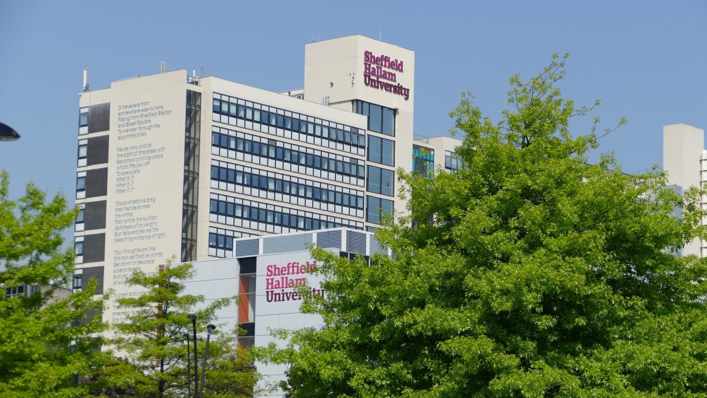 sheffield hallam university exterior