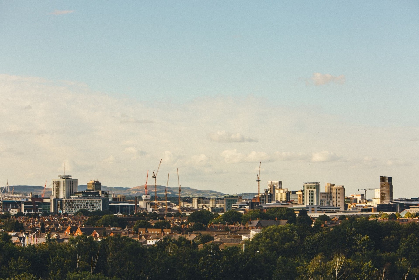 Wales cityscape