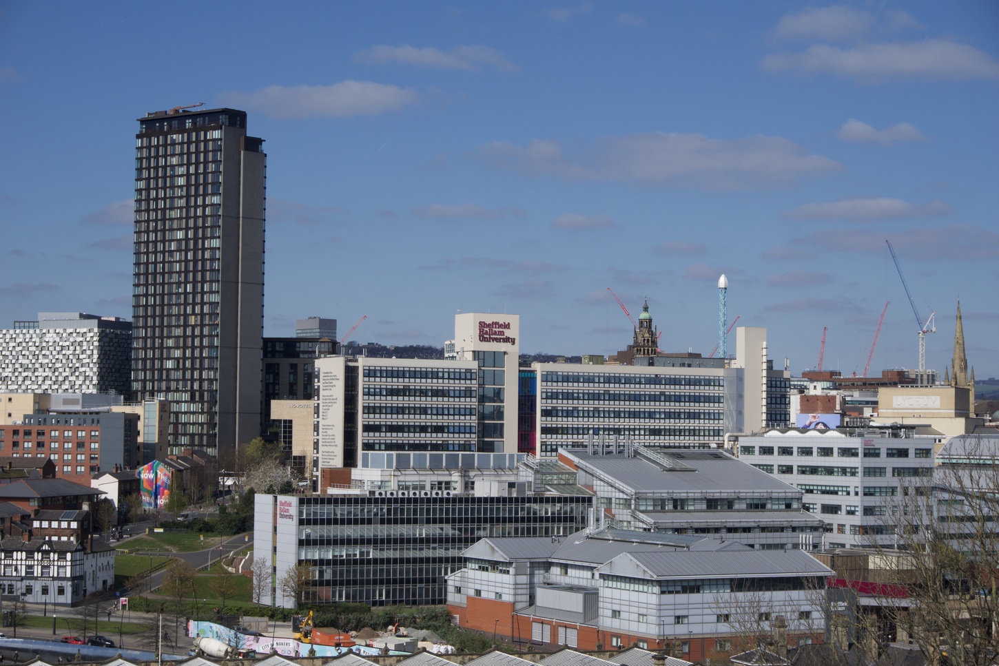 sheffield city skyline