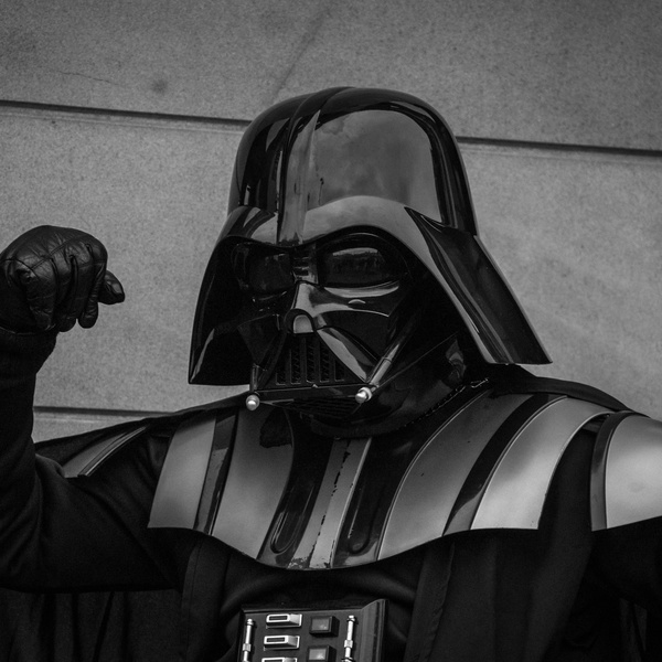 darth vader fist pump