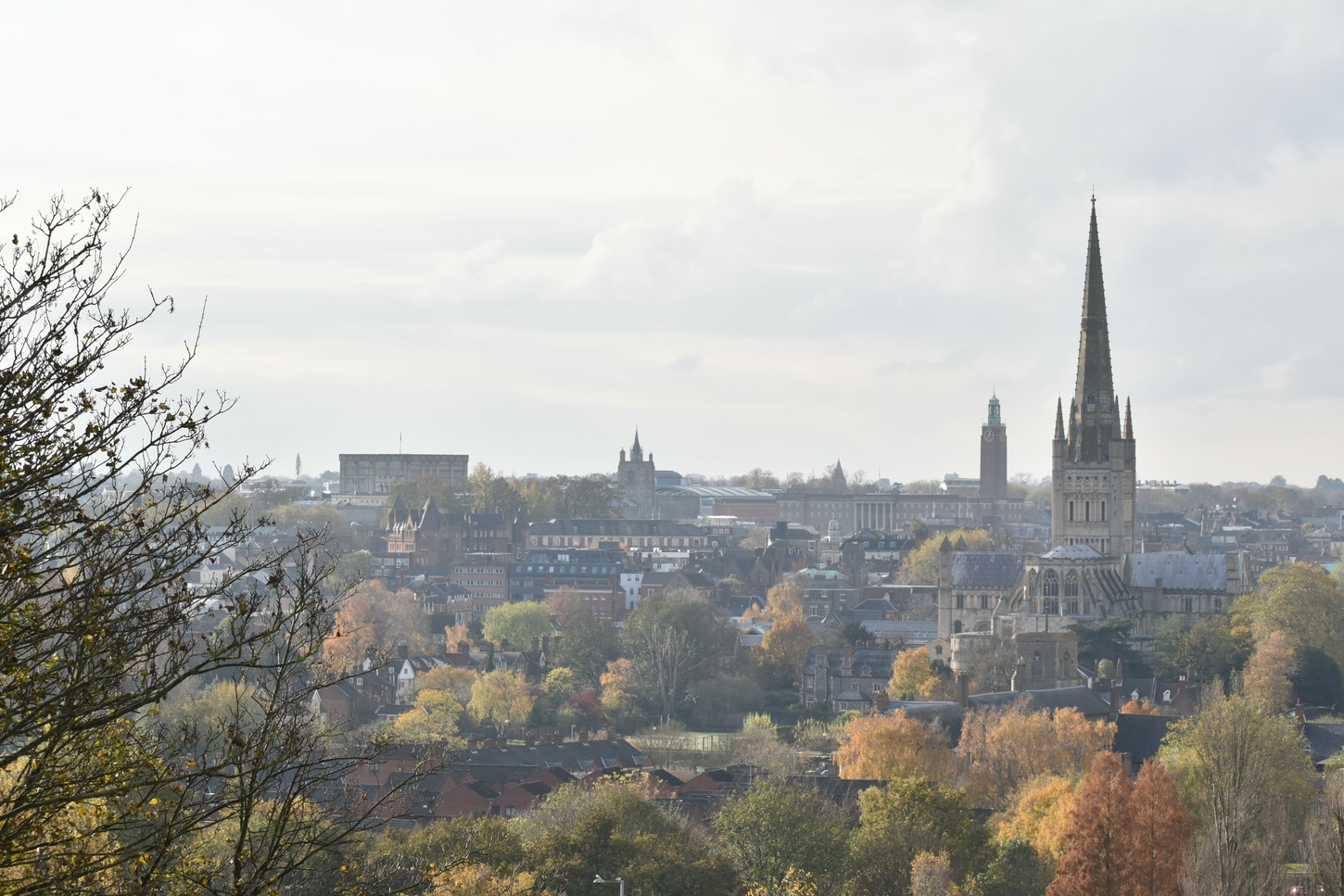 norwich city skyline