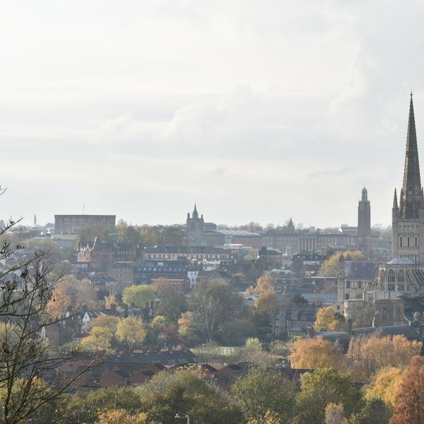 norwich city skyline