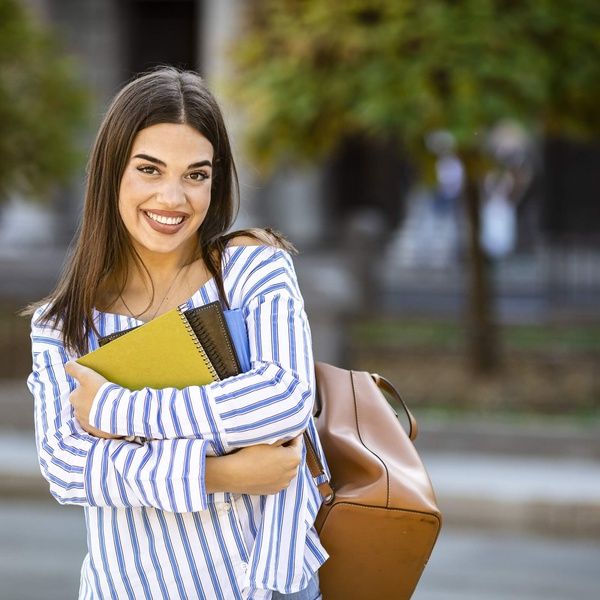 happy student