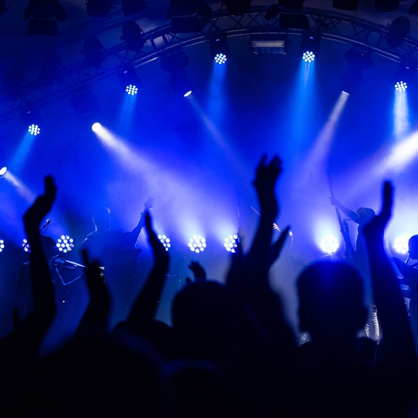 Young people dancing in Night club