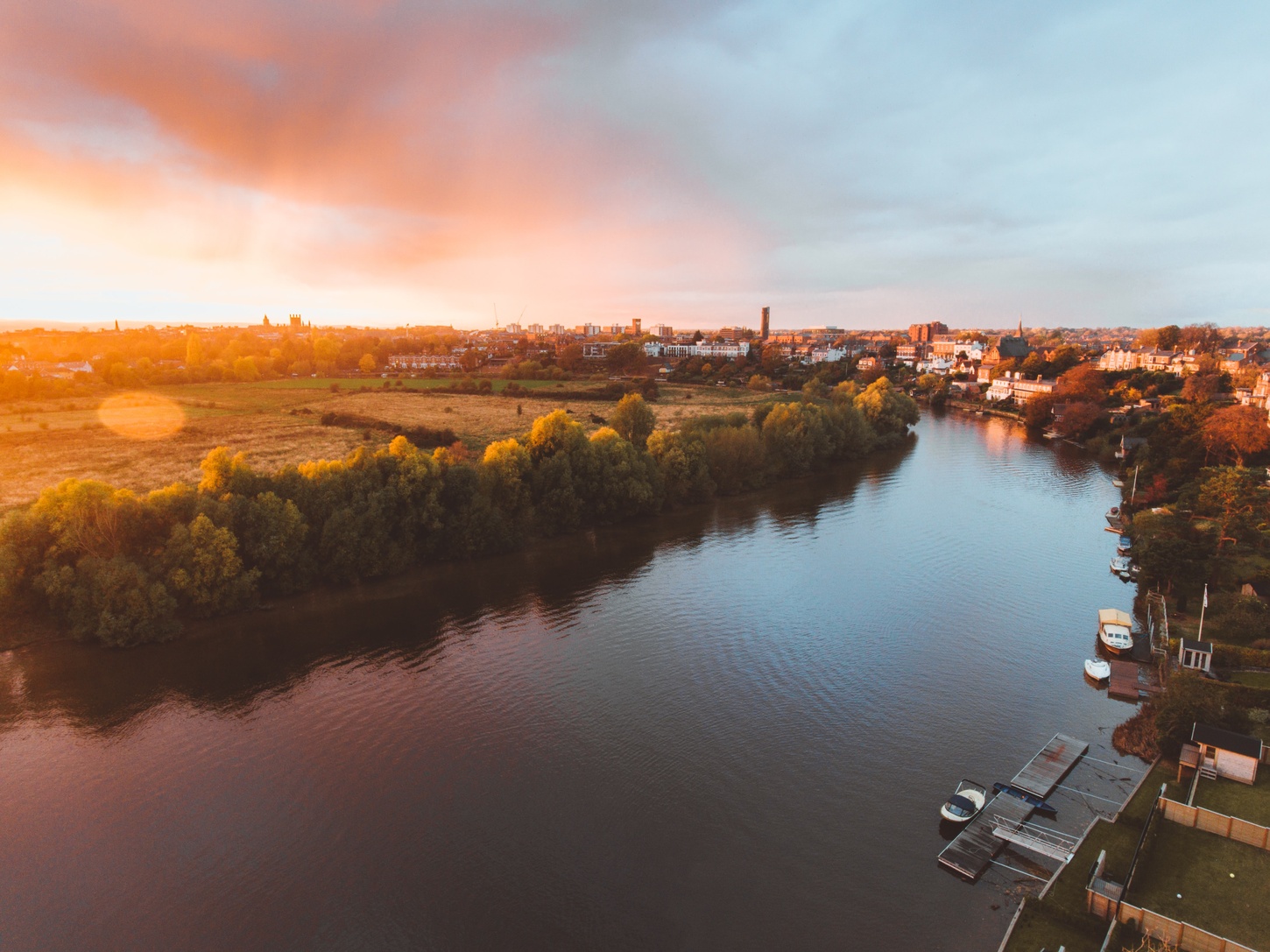 chester - view of river