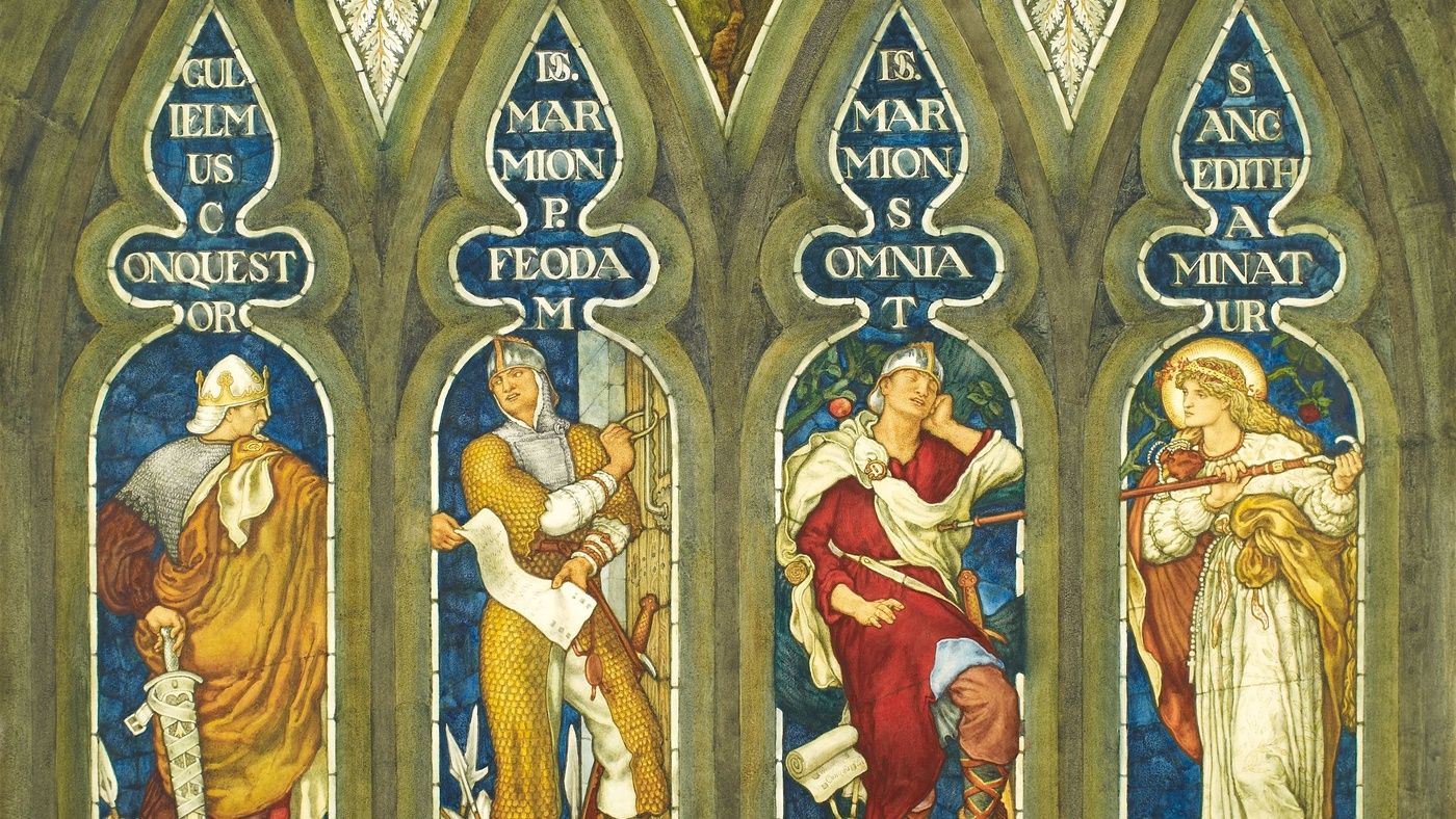 stained glass window