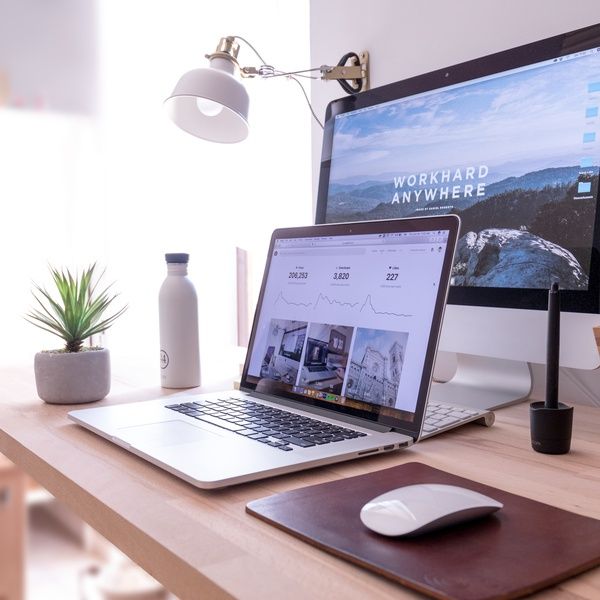 laptop and computer