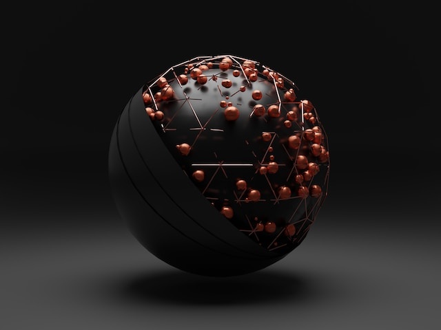 render of sphere shaped object