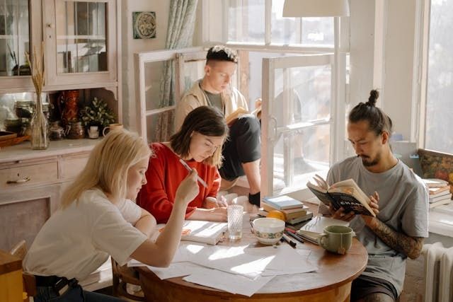 group of students