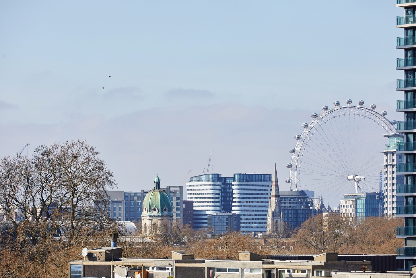 london skyline from dashwood studios